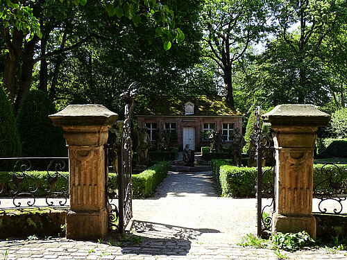 Baroque garden in Nuremberg