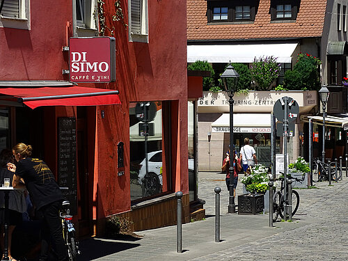 Café Di Simo neben der Fleischbrücke